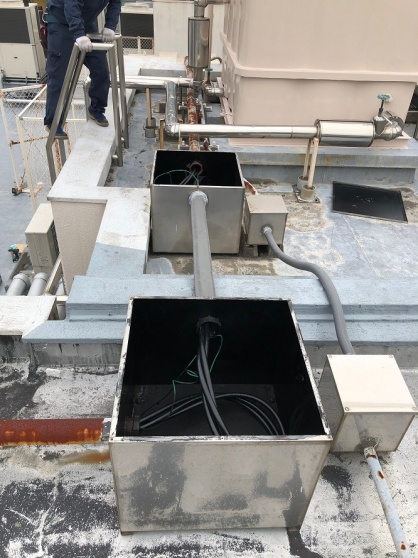 名古屋市熱田区の公共施設にてキュービクル（高圧受変電設備）の更新電気工事NO.4