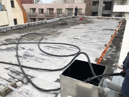 名古屋市熱田区の公共施設にてキュービクル（高圧受変電設備）の更新電気工事NO.3