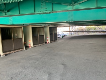 愛知県清須市の仮設現場にて仮設電源（動力・電灯）の引込電気工事NO.1