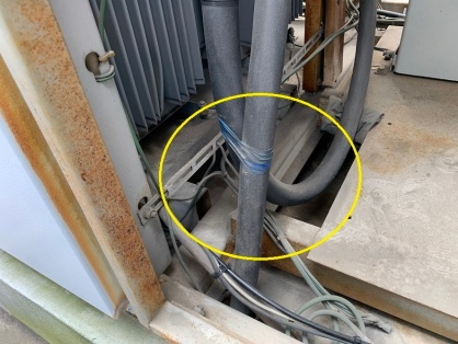 愛知県みよし市の商業施設にてキュービクルの更新電気工事