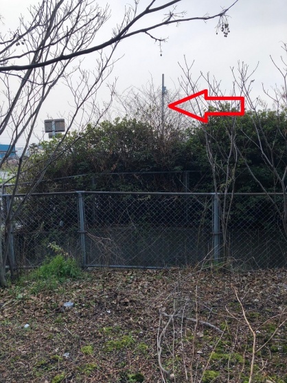 愛知県清須市の仮設現場にて仮設電源（動力・電灯）の引込電気工事NO.1