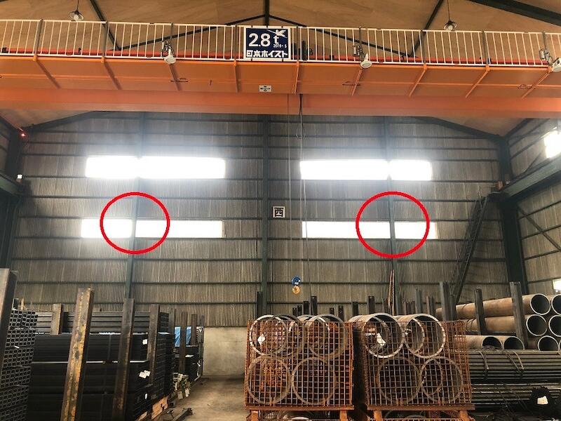 名古屋市港区の倉庫にて水銀灯の取替電気工事NO.4
