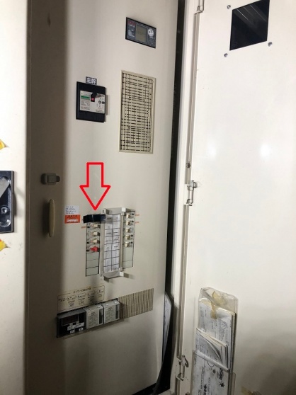 名古屋市港区の倉庫にて漏電調査及び復旧電気工事