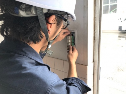 LED照明器具の取替電気工事