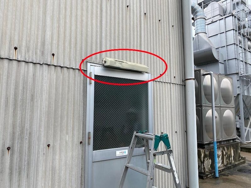 LED照明器具の取替電気工事