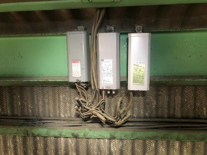 愛知県飛島村の倉庫にて高天井水銀灯などのＬＥＤ取替電気工事