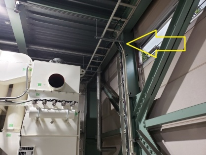 新設機械用の電源ブレーカー設置及び配線電気工事