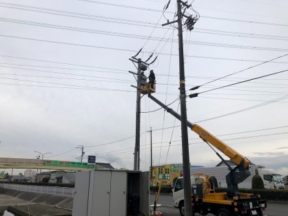 高圧受電設備の更新電気工事