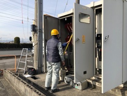 高圧受電設備の更新電気