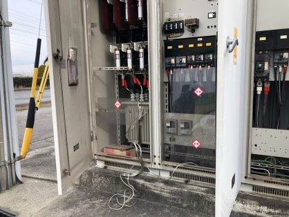 高圧受電設備の更新電気工事