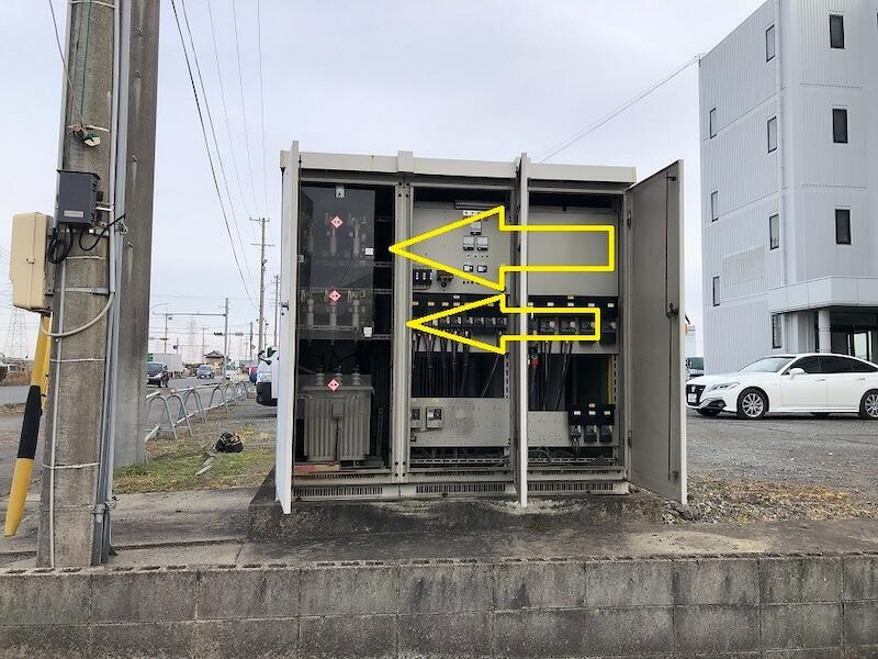 高圧受電設備の更新電気工事
