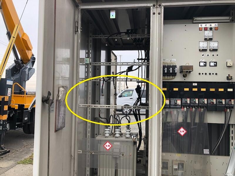 高圧受電設備の更新電気