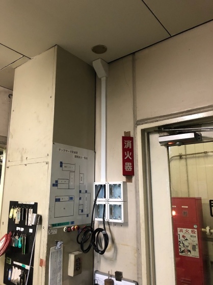 工場内の配線配管電気工事