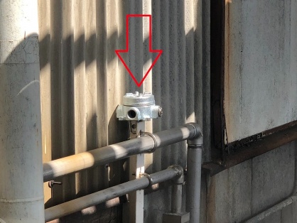 工場内の配線配管電気工事