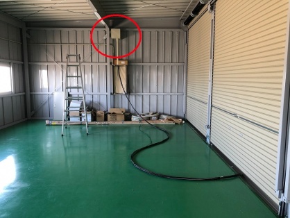 工場の電気設備新設電気工事