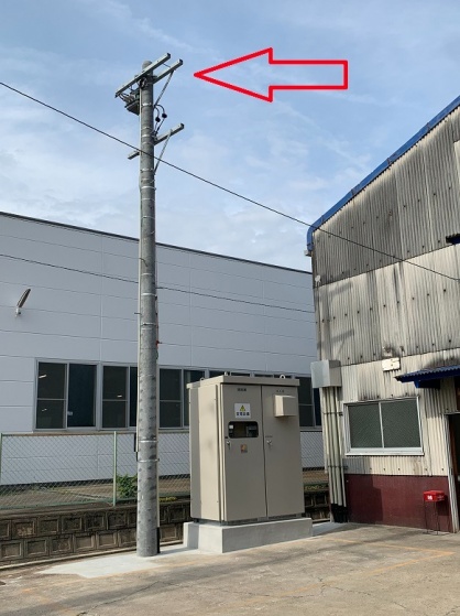 工場のキュービクル新設電気工事