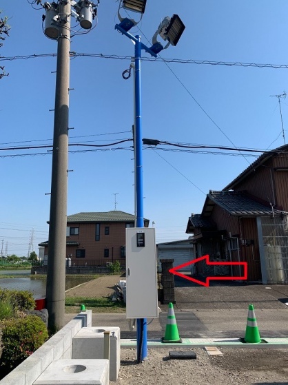 駐車場用LED照明器具