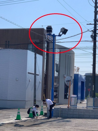 駐車場用LED照明器具