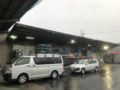 水銀灯→LED水銀灯へ取替電気工事