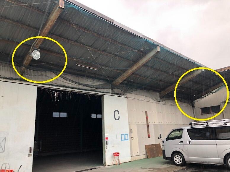 水銀灯→LED水銀灯へ取替電気工事