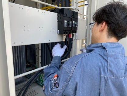 キュービクルの更新電気工事