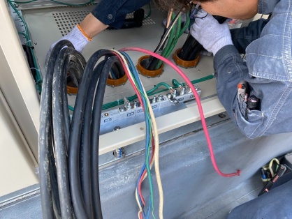 キュービクルの更新電気工事