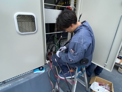 キュービクルの更新電気工事