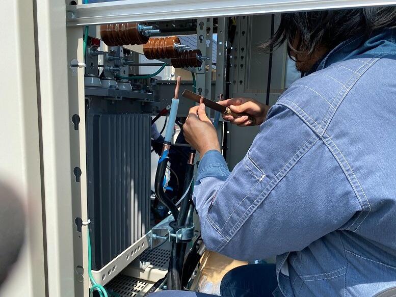 キュービクルの更新電気工事