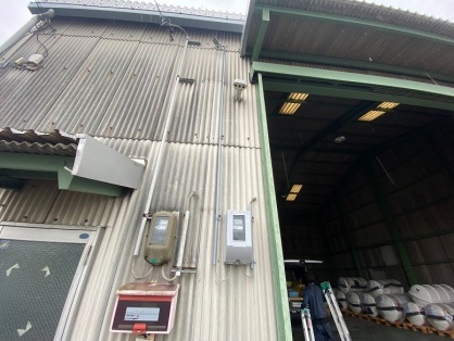動力用電力の新規引込電気工事