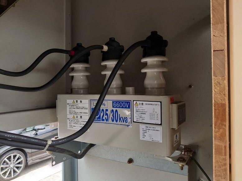 高圧受変電設備の更新電気工事