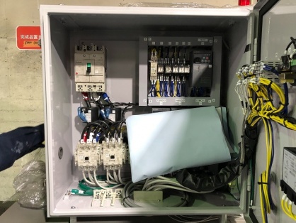 動力用電力のアンペア増設電気工事