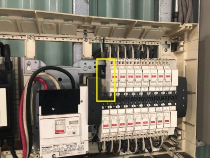 ブレーカーの取替電気工事
