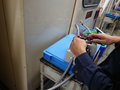 制御システムの新設電気工事