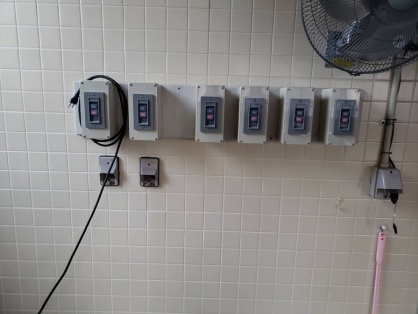 スイッチの切替電気工事