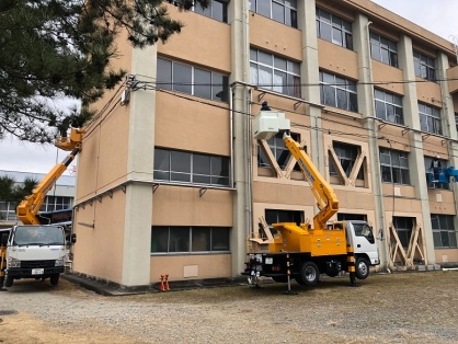 動力設備電源用の配線配管電気工事