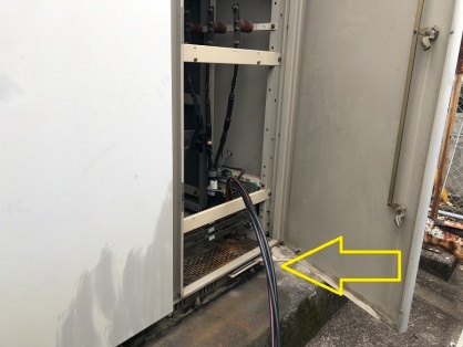 動力設備電源用の配線配管電気工事
