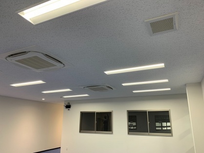 事務所新設にかかる電気工事