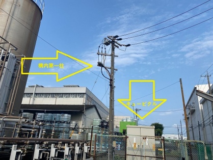 高圧ケーブルの更新電気工事