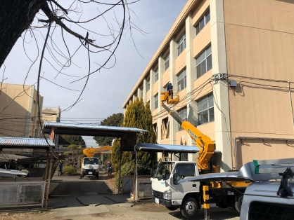 動力設備電源用の配線配管電気工事