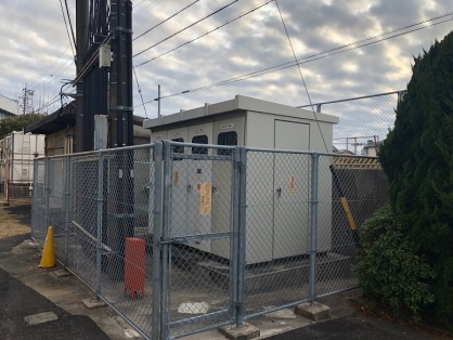動力設備電源用の配線配管電気工事
