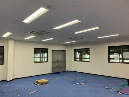 事務所新設にかかる電気工事