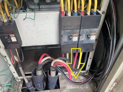高圧→低圧切替電気工事