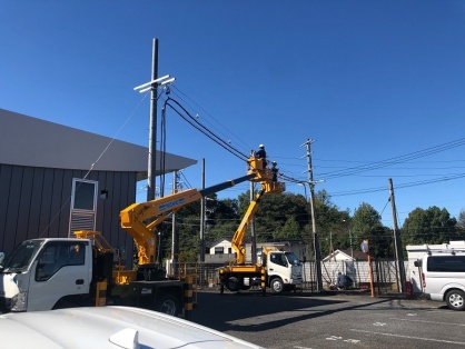 キュービクル新設及び機械設備用電源工事