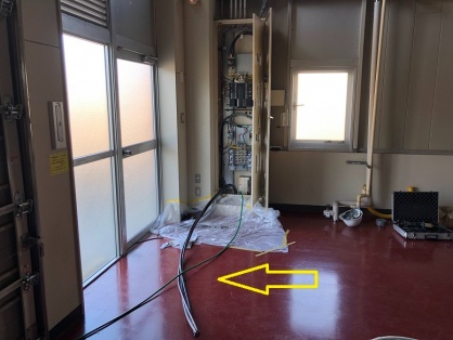 キュービクル新設及び機械設備用電源工事