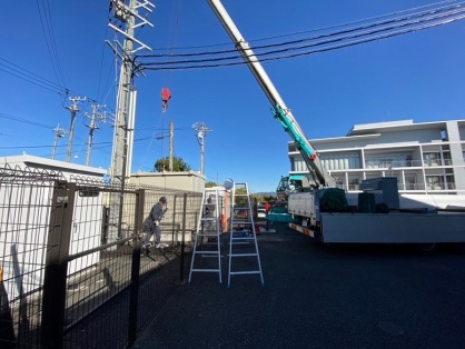 キュービクル新設及び機械設備用電源工事