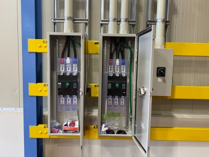 キュービクル新設及び機械設備用電源工事