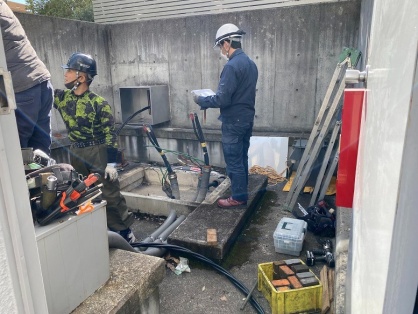 キュービクルの更新電気工事