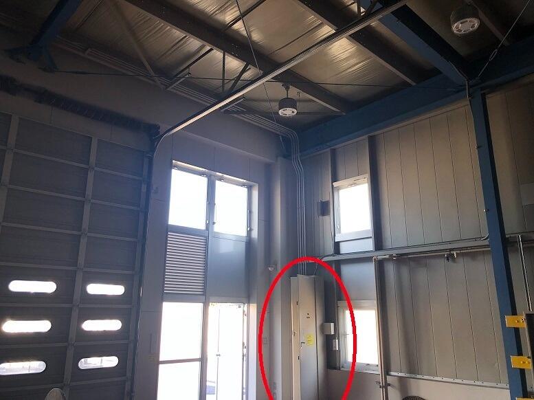 キュービクル新設及び機械設備用電源工事