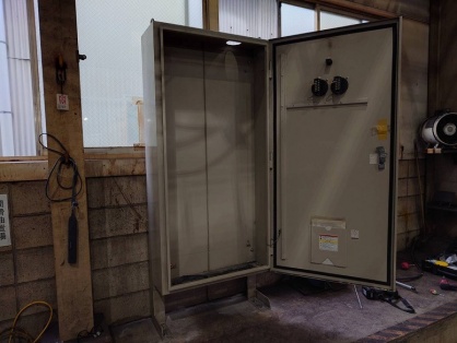 配電盤の設置電気工事