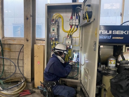 配電盤の設置電気工事